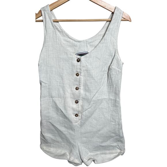 Urban Renewal Dresses & Skirts - Urban Renewal Vintage Fabric & Reworked Romper Button Down Size XS